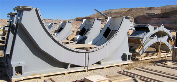 Unused Flsmidth 26’ X 43' (7.9m X 13m) Dual Pinion Ball Mill, 18,000 Kw (24,138 Hp))